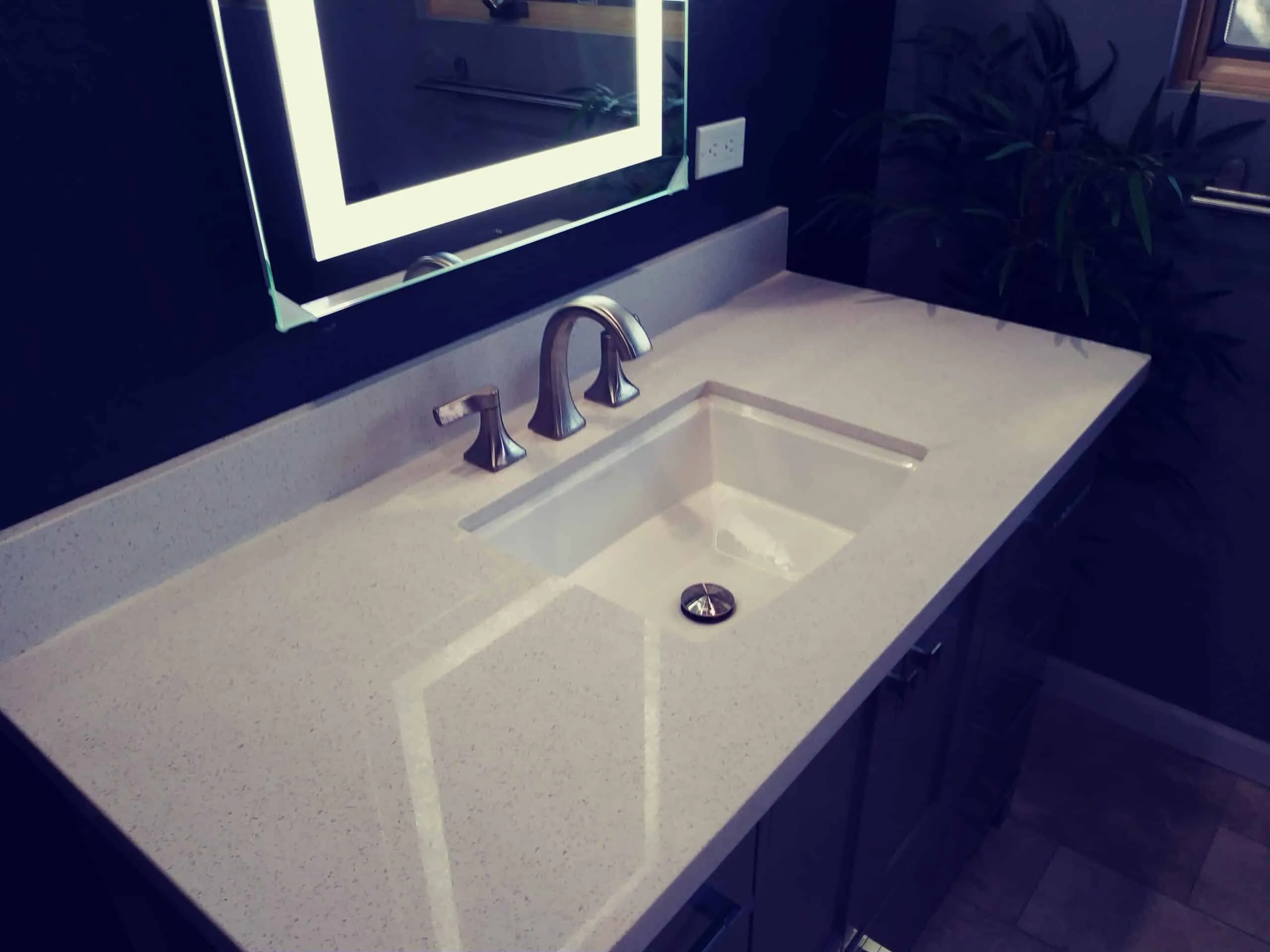 Bathroom sink remodels by JT Moderna