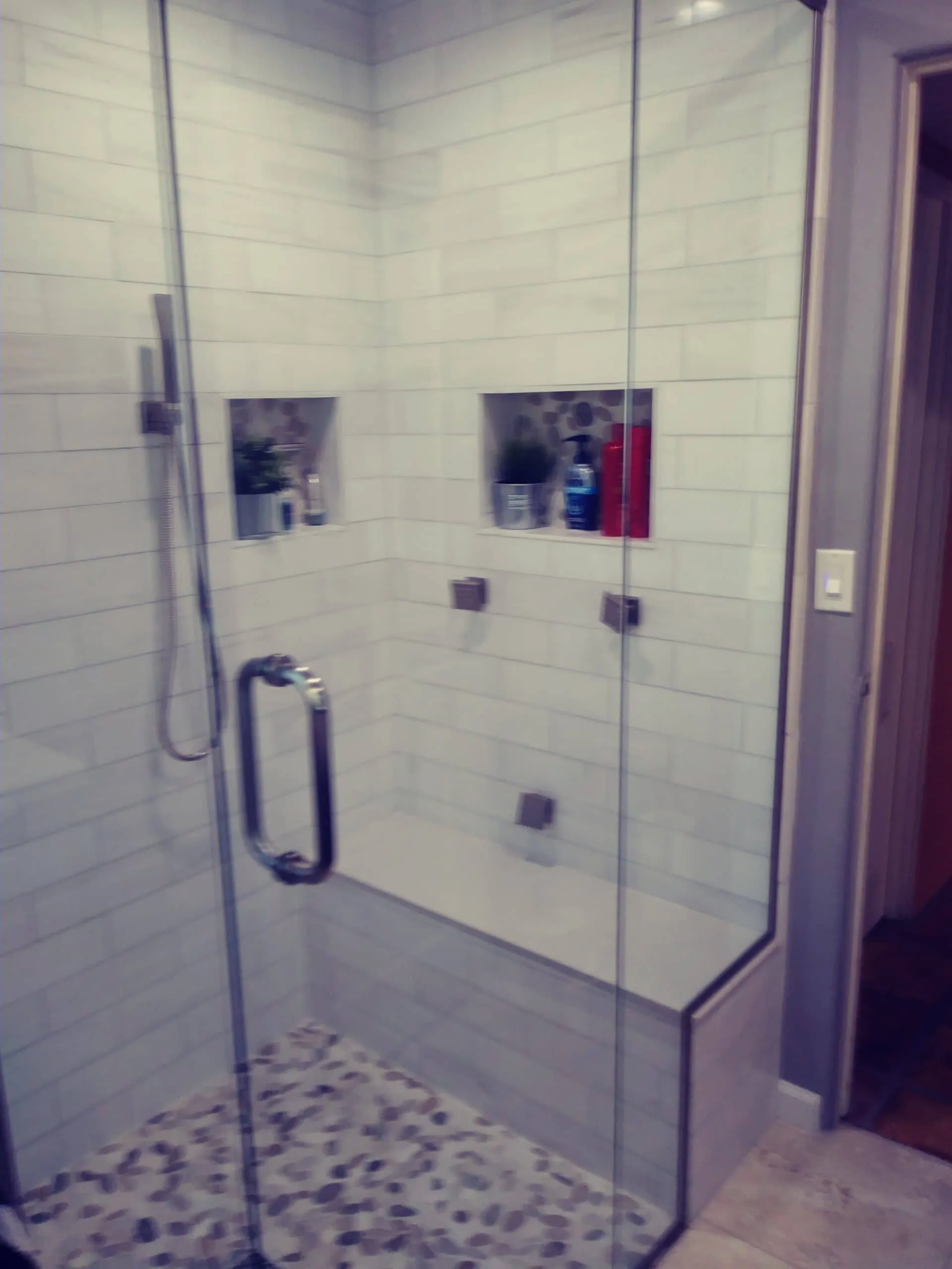 Shower remodel by JT Moderna