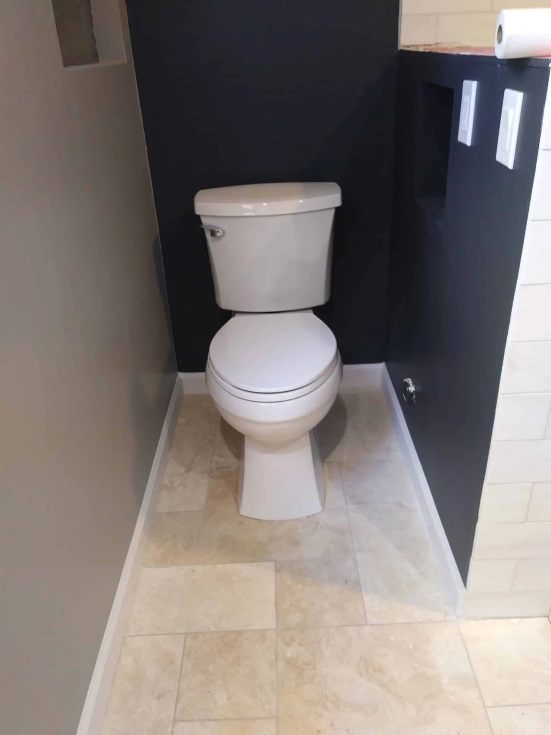 Toilet remodel by JT Moderna