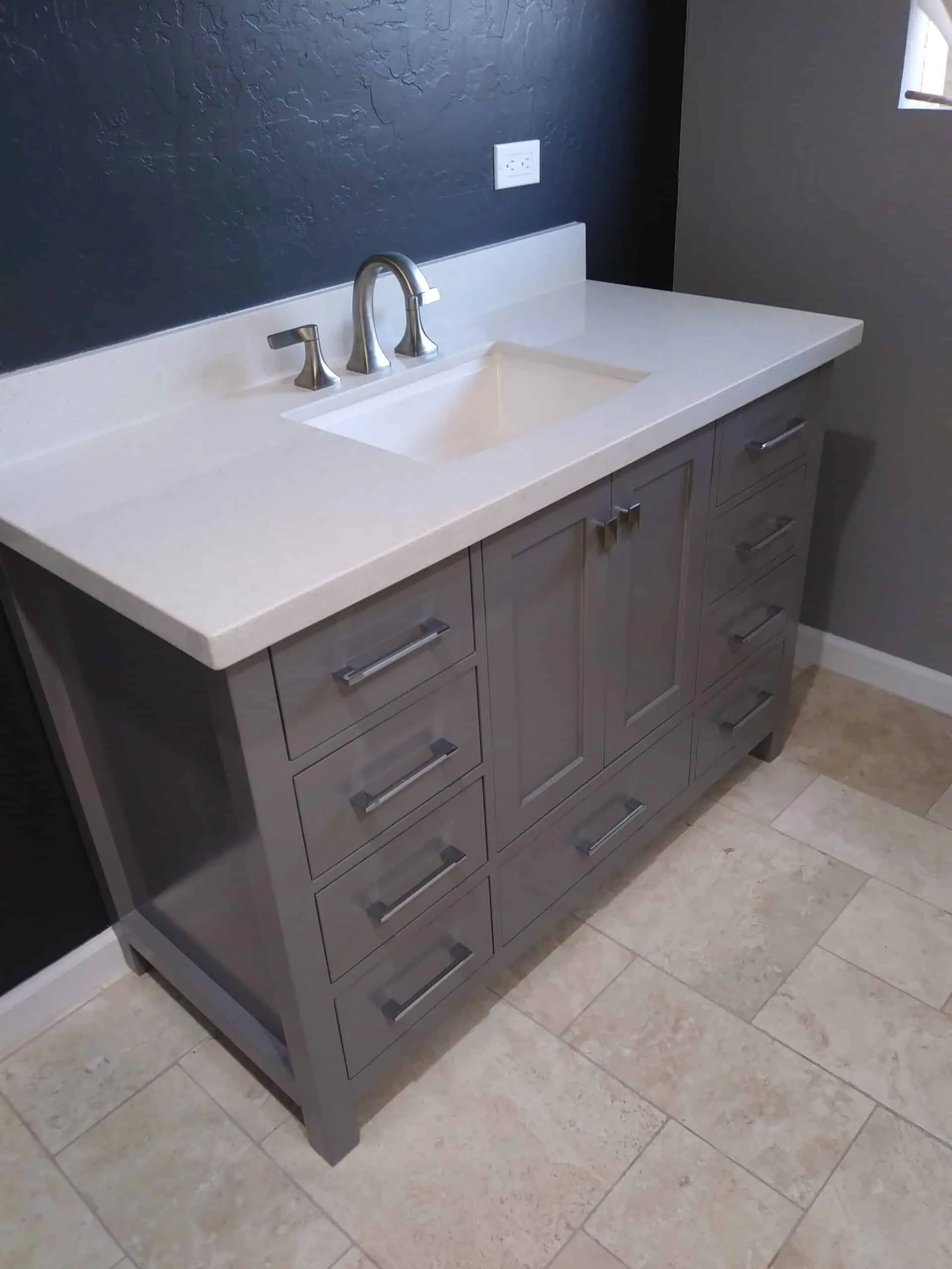 Bathroom sink remodel by JT Moderna