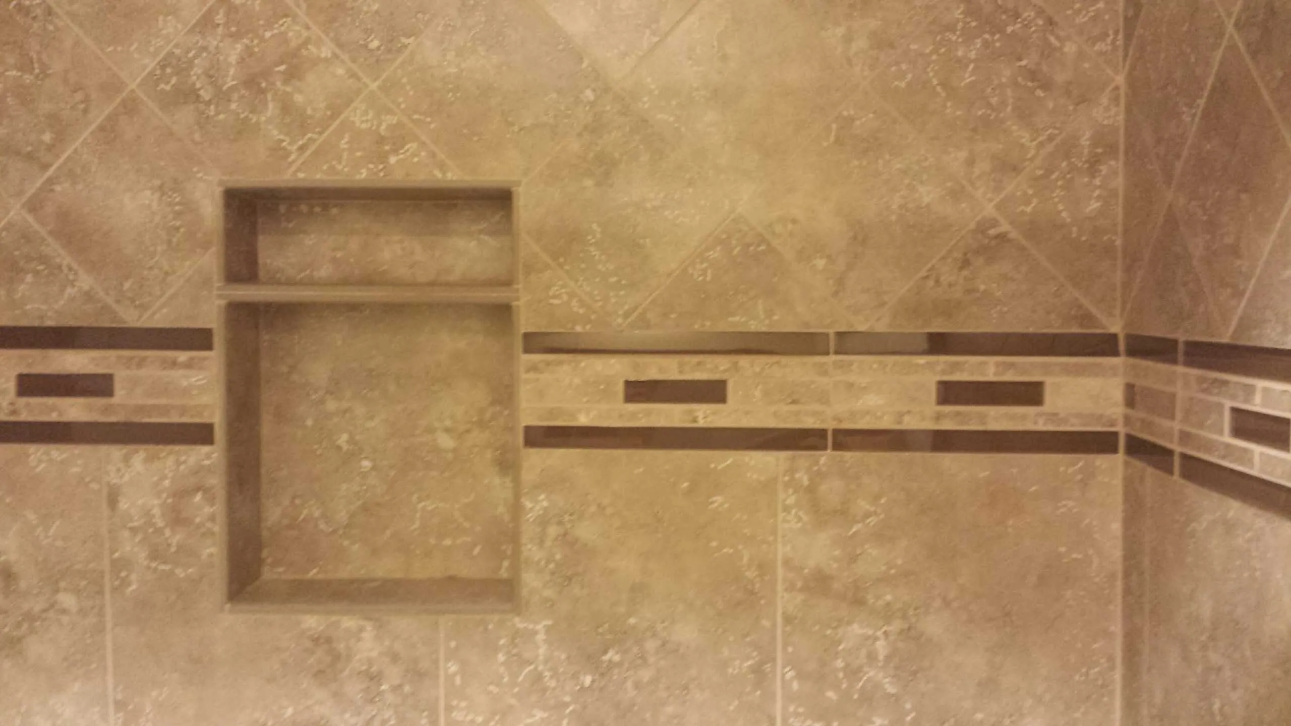 Shower tiles remodel by JT Moderna
