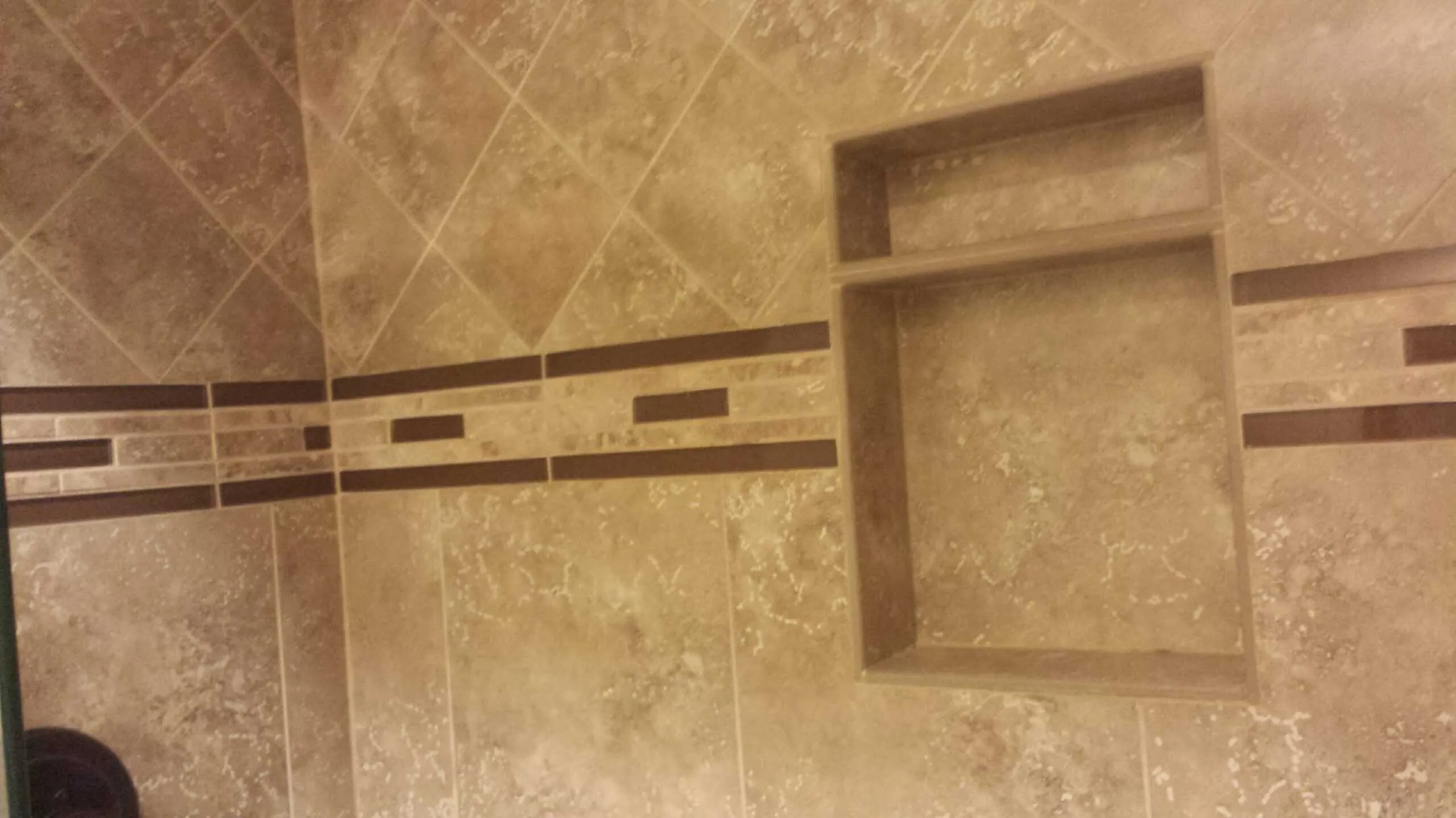 Shower tiles remodel by JT Moderna