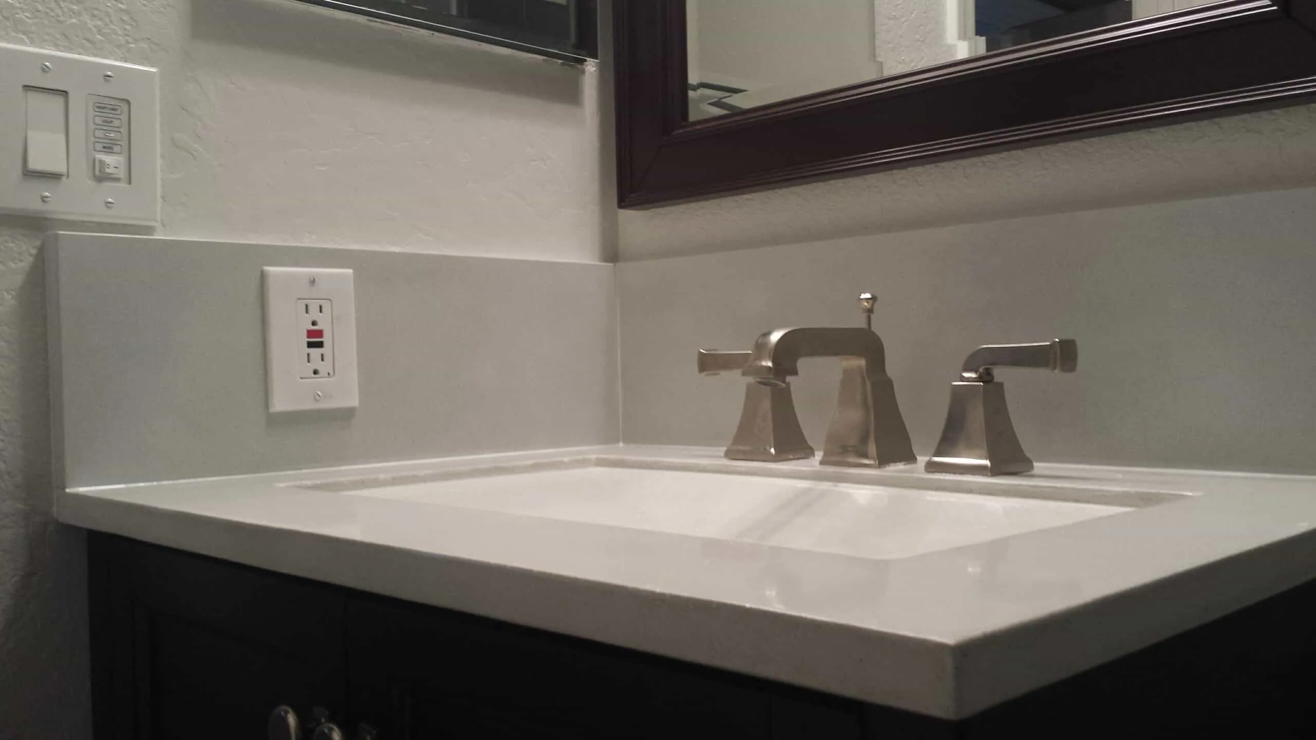 Bathroom sink remodel by JT Moderna
